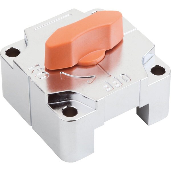 Sliding Clamp Square 50X37 Zinc, Orange, Comp:Thermoplastic